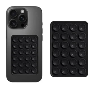 Home sticky phone stand silicone suction phone case for mobile