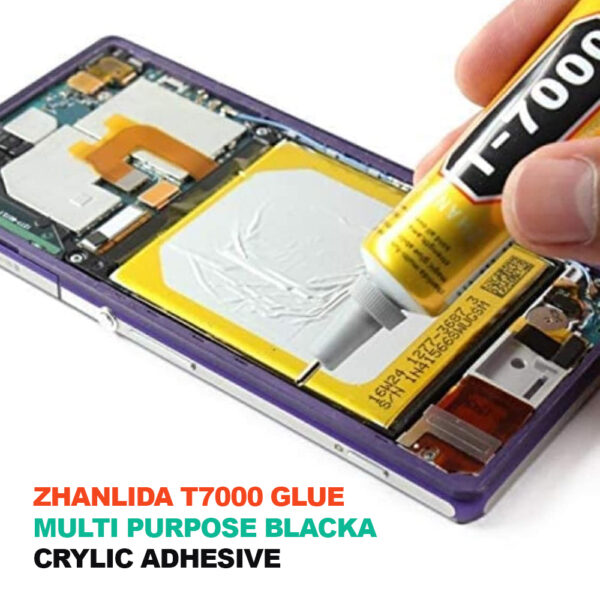 Zhanlida T7000 Glue Multi Purpose Black Acrylic Adhesive - Image 5