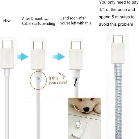long cable protector for charger long cable protector for charger