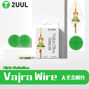 Home 2uul Da21 Vajra Wire 0.035mm 100m 5pcs Pack Feature: 1. Alloy cutting wire is used for LCD touchscreen refurbishment 2. High Hardness, High Abrasion Resistance, High Toughness, and High Tensile Strength, Special For Split Screen 3. Make it super easy to separate the broken glass from the front LCD assembly, less scratching 4. Compatible with iPhone, Samsung, Huawei, and other cellphone repair Packing Details: * 1x2UUL DA21 VAJRA WIRE 0.035MM 100M 5Pcs Pack 2uul Da21 Vajra Wire 0.035mm 100m 5pcs Pack 2uul Da21 Vajra Wire 0.035mm 100m 5pcs Pack 2UUL DA21 VAJRA WIRE 0.035MM 100M 5Pcs Pack 3 2UUL DA21 VAJRA WIRE 0.035MM 100M 5Pcs Pack 4 2UUL DA21 VAJRA WIRE 0.035MM 100M 5Pcs Pack 5 2UUL DA21 VAJRA WIRE 0.035MM 100M 5Pcs Pack 6 2UUL DA21 VAJRA WIRE 0.035MM 100M 5Pcs Pack 7 2UUL DA21 VAJRA WIRE 0.035MM 100M 5Pcs Pack 8