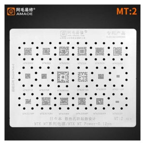 Amaoe Mt-2 Stencil for MTK MT Power